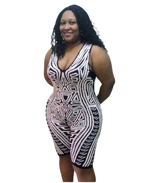 Aztec Romper - Regular Size