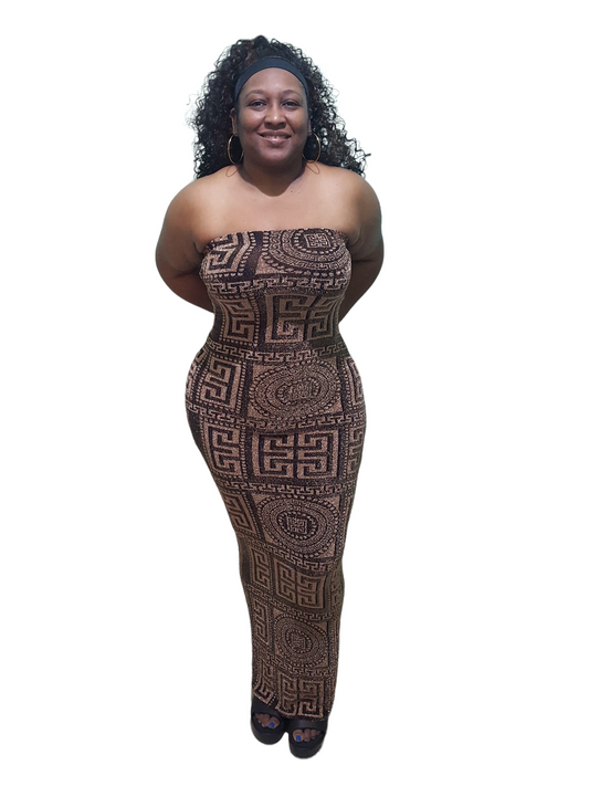 Lina’s Bday Collection Mesmerize Midi Dress - Plus Size