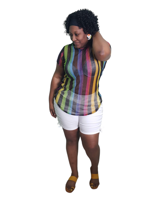Sophia Top - Reggae Inspired Plus Size