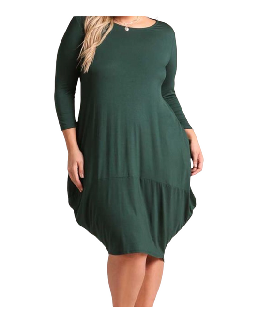 Not So Basic Dress - Plus Size