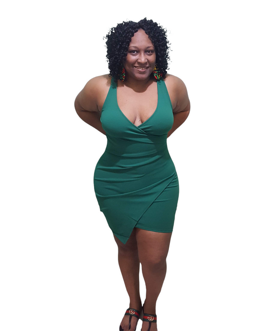 Hunt Me Wrap Dress - Regular Size